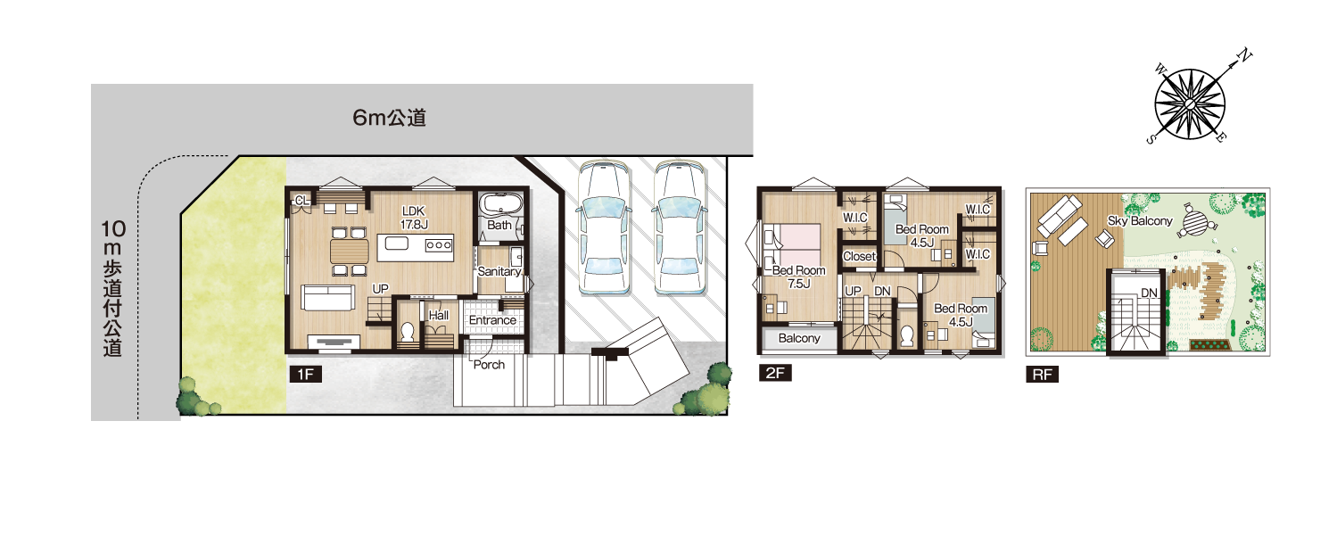 モデルハウス外観