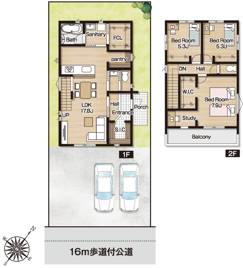 モデルハウス外観