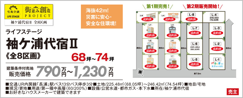 ライフステージ 袖ヶ浦代宿Ⅱ