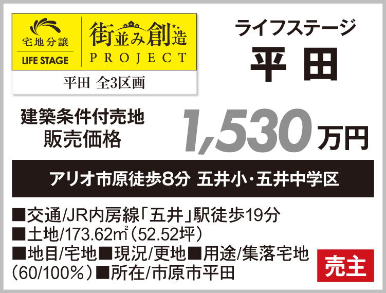 ライフステージ 平田全3区画