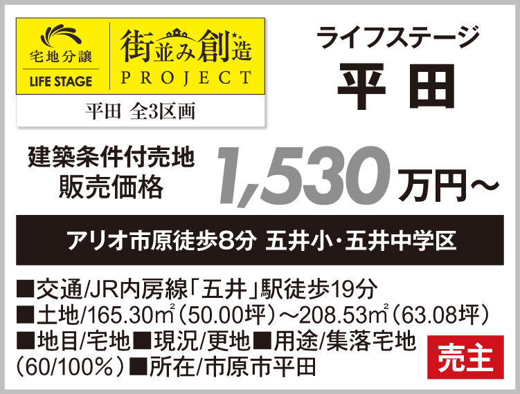 ライフステージ 平田全3区画